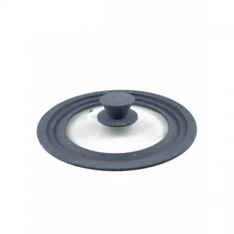 Capac sticla cu margine din silicon adjustabila pe 3 dimesiuni 28 cm, 30 cm, 32 cm
