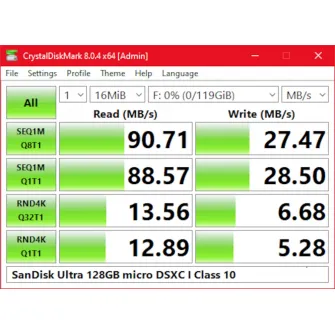 Card de memorie SanDisk Ultra microSDXC, 64GB, 100MB/s Class 10 UHS-I