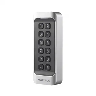 Cititor de card cu tastatura Hikvision DS-K1107AEK citeste carduri cu frecventa de 125 KHz distanta citire: 50 mm RS-485