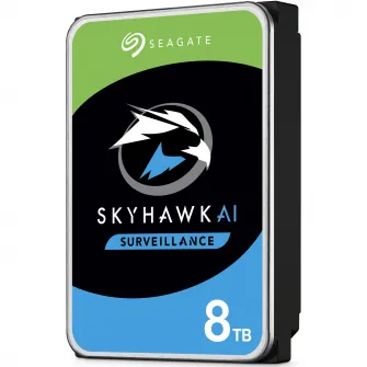HDD Seagate® SkyHawk™ AI, 8TB, 256MB cache, SATA-III