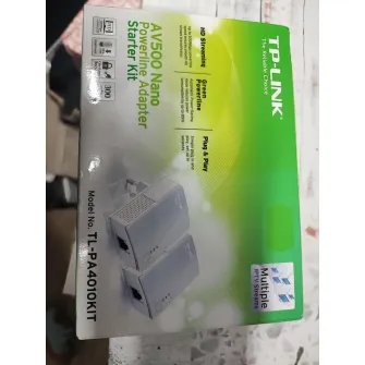 Kit Adaptor Powerline TP-LINK TL-PA4010, Ethernet 600Mbps, Ultra compact