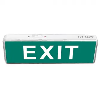 Lampa emergenta Exit Vivalux, LED 3W, lumina rece, baterie Li-Ion 3.7V, 1000 mAh, IP20, autocolant inclus