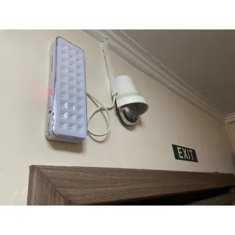 Lampa emergenta Exit Vivalux, LED 3W, lumina rece, baterie Li-Ion 3.7V, 1000 mAh, IP20, autocolant inclus