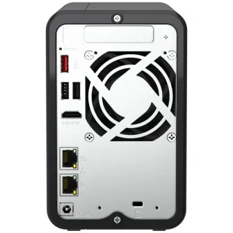 Network Attached Storage Qnap TS-264 cu procesor Intel® Celeron® N5095 2.9Ghz, 2-Bay, 8GB DDR4, 1 port 2.5G, 2 porturi USB 2.0, 2 porturi USB 3.2 Gen 2