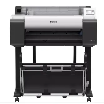 Plotter Canon imagePROGRAF TM-255, A1, Color, 24'', HDD 500 GB, USB, Retea Negru