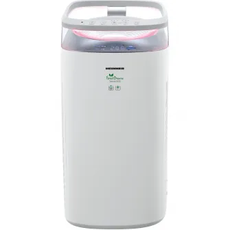 Purificator Heinner HPA-M500, CADR 500 m3/h, 35 W, Control touch, Mod Silentios, Filtru multiplu, Sistem dublu purificare, Indicator calitate aer, Alb
