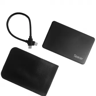 Rack Extern HDD/SSD Spacer SPR-TYPE-C-01 USB 3.1, 2.5''