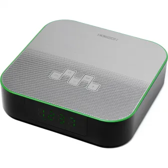 Radio ceas Horizon Acustico HAV-P4180, 6W, 2.0, BT, AUX, USB, FM, Dual Alarm