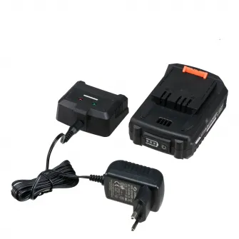 Set acumulator si incarcator Heinner HR-LPBI001, 18 V, 2 Ah, tehnologie OnePower