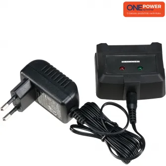 Set acumulator si incarcator Heinner HR-LPBI001, 18 V, 2 Ah, tehnologie OnePower