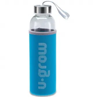 Sticla cu husa termoizolanta U-Grow, albastru, 500ml