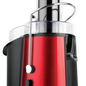 Storcator de fructe si legume Heinner XF-1000RD, 1000 W, Recipient suc 1 l, Recipient pulpa 2 l, 2 Viteze, Tub de alimentare 75 mm, Rosu