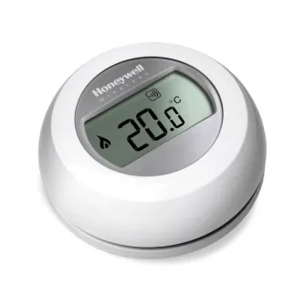 Termostat ambiental Honeywell T87RF2083, fara fir, programabil, display LCD, alb