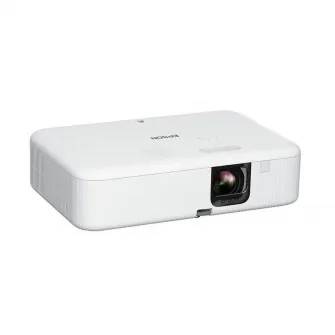 Videoproiector Epson CO-FH02, Android TV, 3LCD, Full HD, 3000 lumeni, Alb