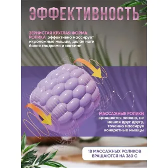 Aparat de masaj 4Life Leg Massage Roller AT1 Purple