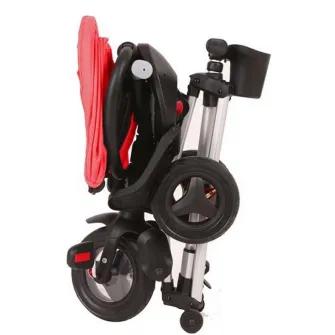 Bicicleta copii Qplay Nova Plus Rubber Red