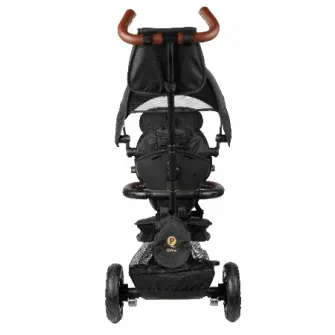 Bicicleta copii Qplay Rito Deluxe Black