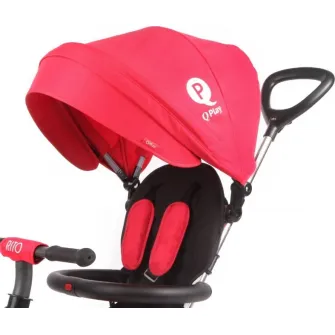 Bicicleta copii Qplay Rito Rubber Red
