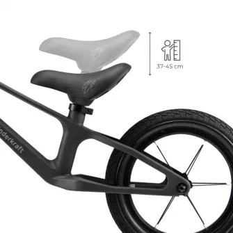 Bicicleta fara pedale Kinderkraft Enter Black (KRETER00BLK0000)