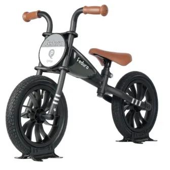 Bicicleta fara pedale Qplay Feduro Black