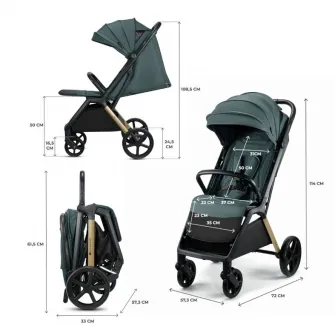 Carucior Kinderkraft Loom Jade Green (KSLOOM00GRE0000)