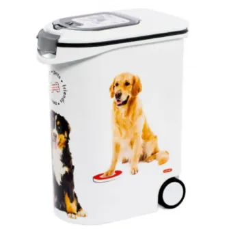 Container pentru depozitarea hranei Curver Pet Life Dog 20KG/54L (241093)