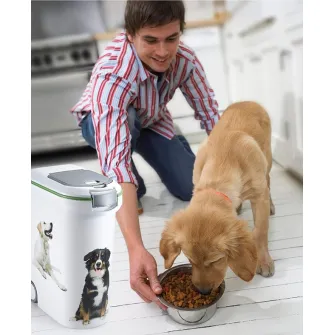 Container pentru depozitarea hranei Curver Pet Life Dog 20KG/54L (241093)
