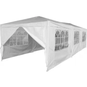 Cort-baldachin Saska Garden Pavilion Tent White 9x3m