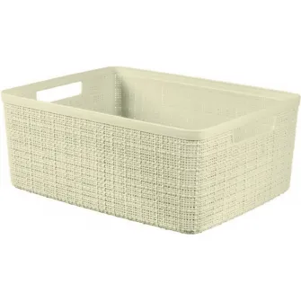 Cos depozitare Curver Jute M Cream (245371)