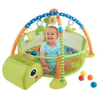 Covor joc pentru copii Konig Kids Green Turtle (63545)