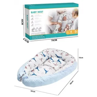 Cuib pentru bebelus 4Play Baby Nest Tropic