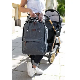 Geanta pentru mama Cangaroo Alice Dark Grey
