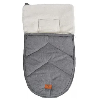 Husa de iarna pentru copii Cangaroo Luxe Grey