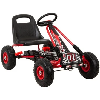 Kart cu pedale Enero Sport Go-Kart 01 Red