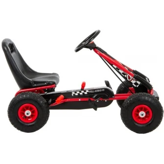 Kart cu pedale Enero Sport Go-Kart 01 Red