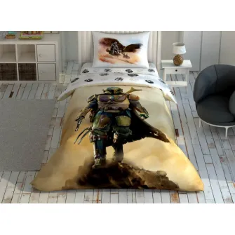 Lenjerie de pat pentru copii Tac Disney Mandalorian Single (60259522)