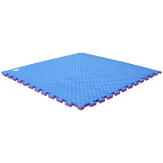 Mat sportiv 4Play Two-colour Blue-Red 100x100x2.5cm