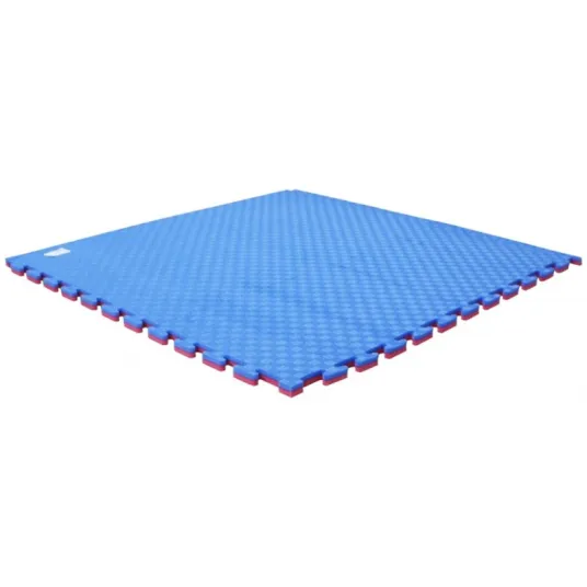 Mat sportiv 4Play Two-colour Blue-Red 100x100x2.5cm