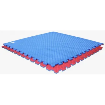 Mat sportiv 4Play Two-colour Blue-Red 100x100x2.5cm