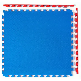 Mat sportiv 4Play Two-colour Blue-Red 100x100x2.5cm