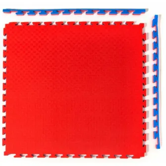 Mat sportiv 4Play Two-colour Blue-Red 100x100x2.5cm