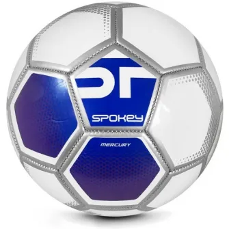Minge de fotbal Spokey Mercury White Blue