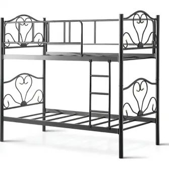 Pat supraetajat Evger R-50 90x200cm Black