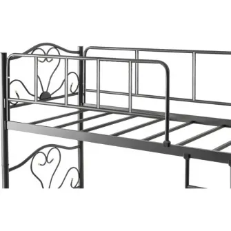 Pat supraetajat Evger R-50 90x200cm Black