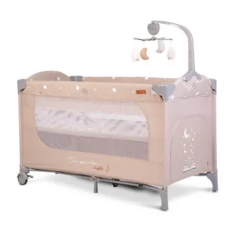 Patut pliabil Cangaroo Once Upon a time 3 Beige