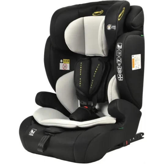 Scaun auto pentru copii Summer Baby Porto I-Size (4238) Black/Grey
