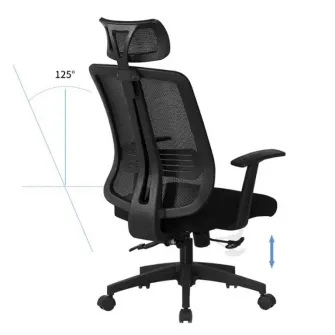 Scaun de birou Xenos Madrid 2.0 Black