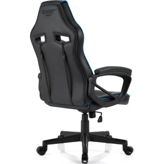 Scaun gaming SENSE7 Knight Black and Blue