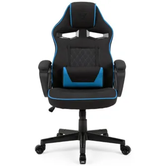 Scaun gaming SENSE7 Knight Fabric Black and Blue