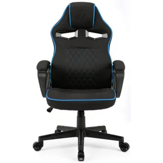 Scaun gaming SENSE7 Knight Fabric Black and Blue